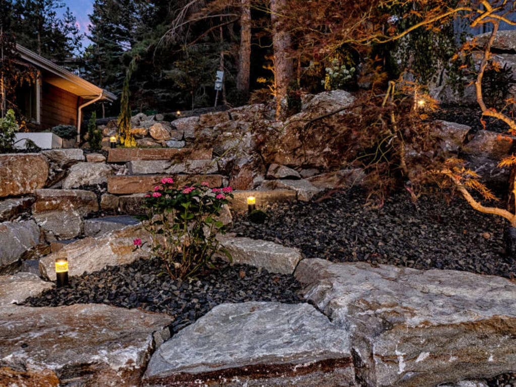 Paver patio installation