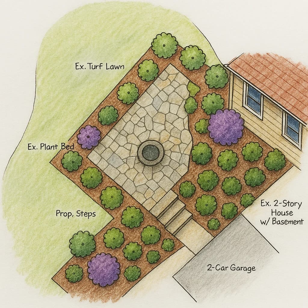 Landscape Design Drawing