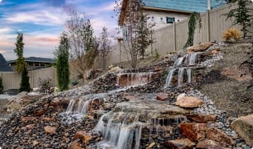 Waterfalls, Streams & Bubblers